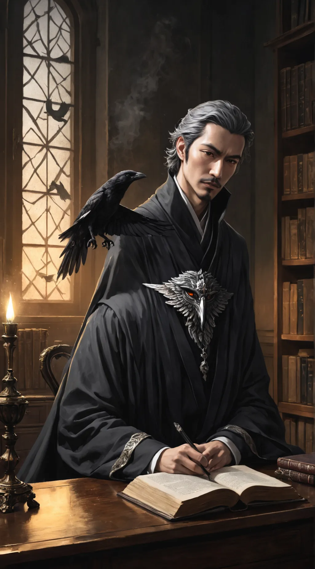 ai character: Lucien background