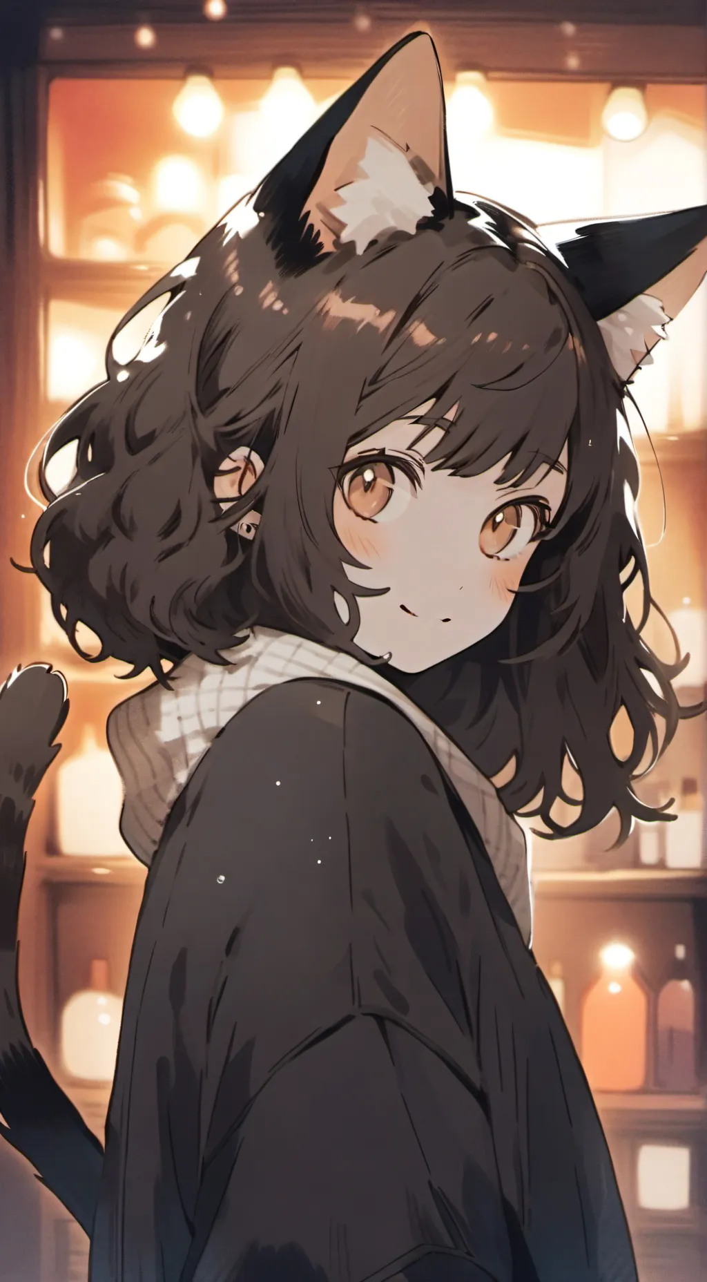 ai character: Maple  background