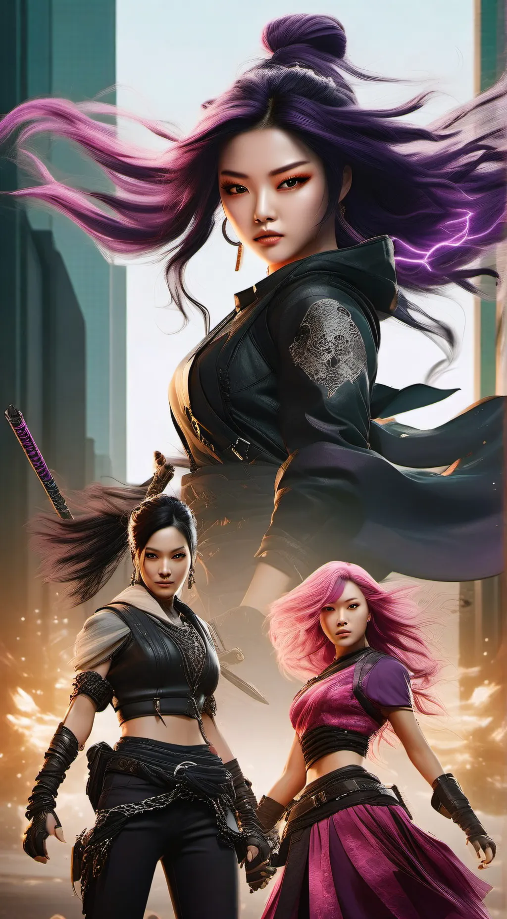 ai character: HUNTERIX background