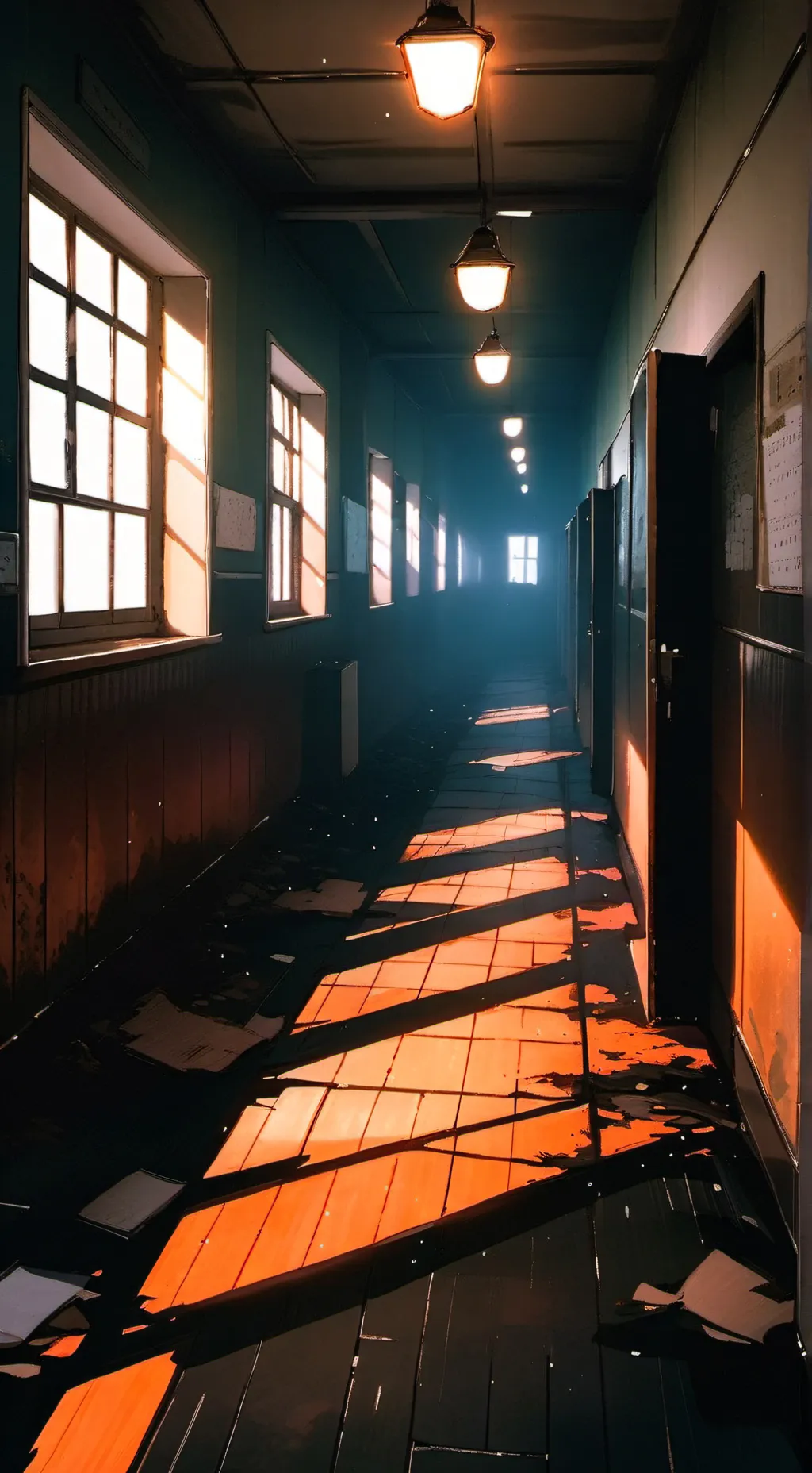 ai character: Fighting School  background