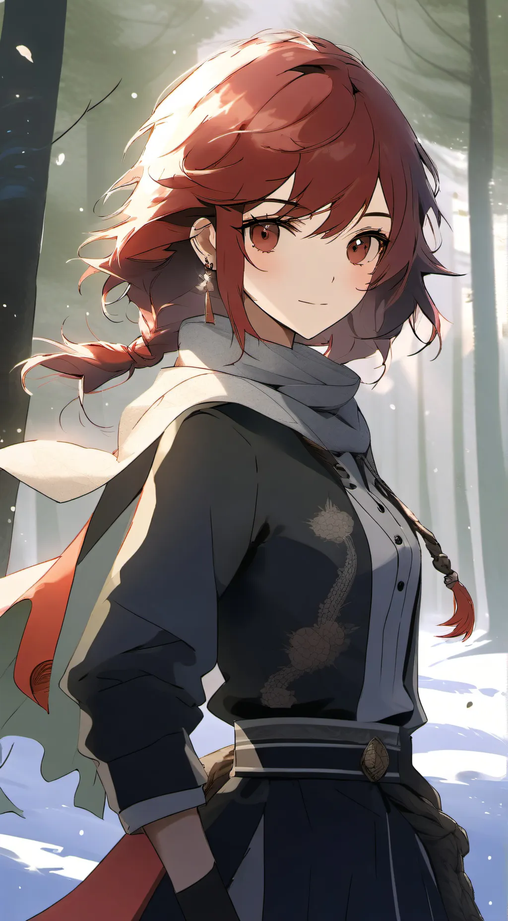 ai character: Demon slayer  background