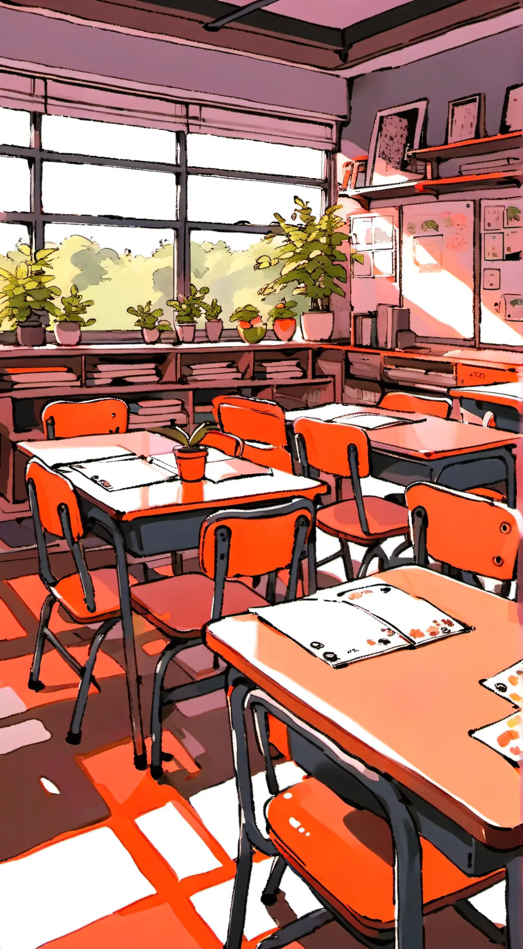 ai character: FPE school  background