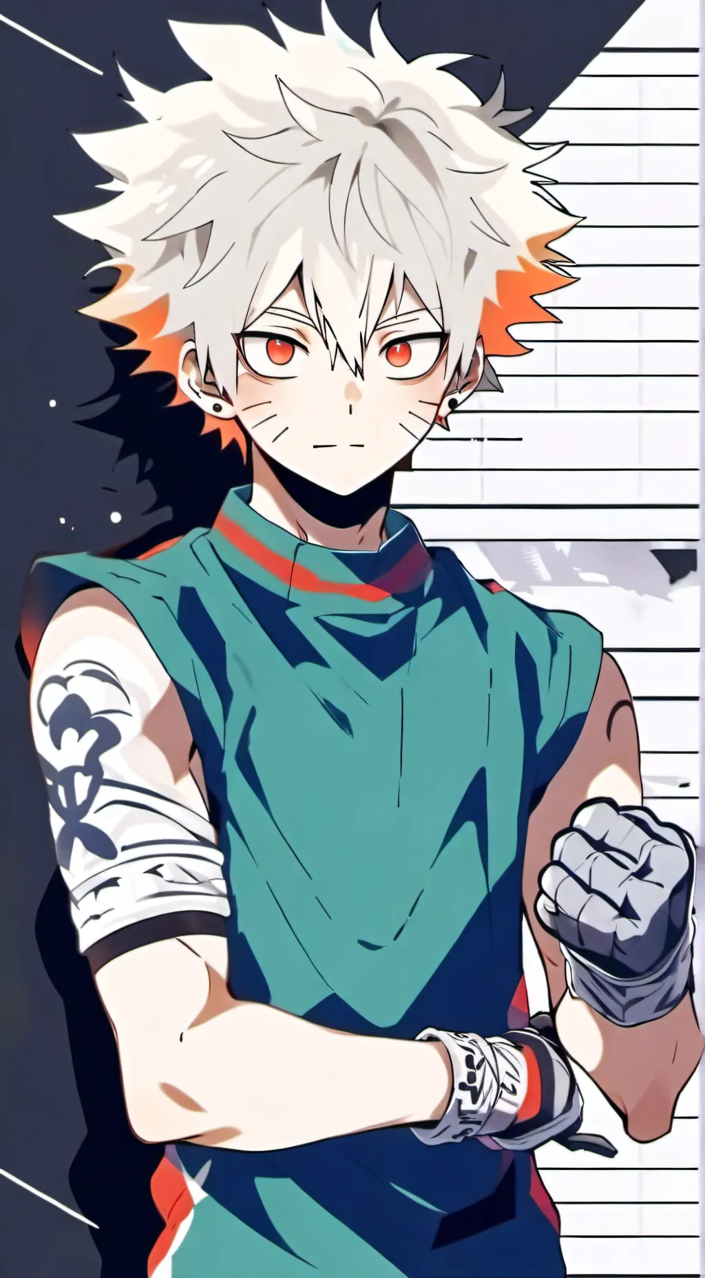 ai character: Bakugo x you background