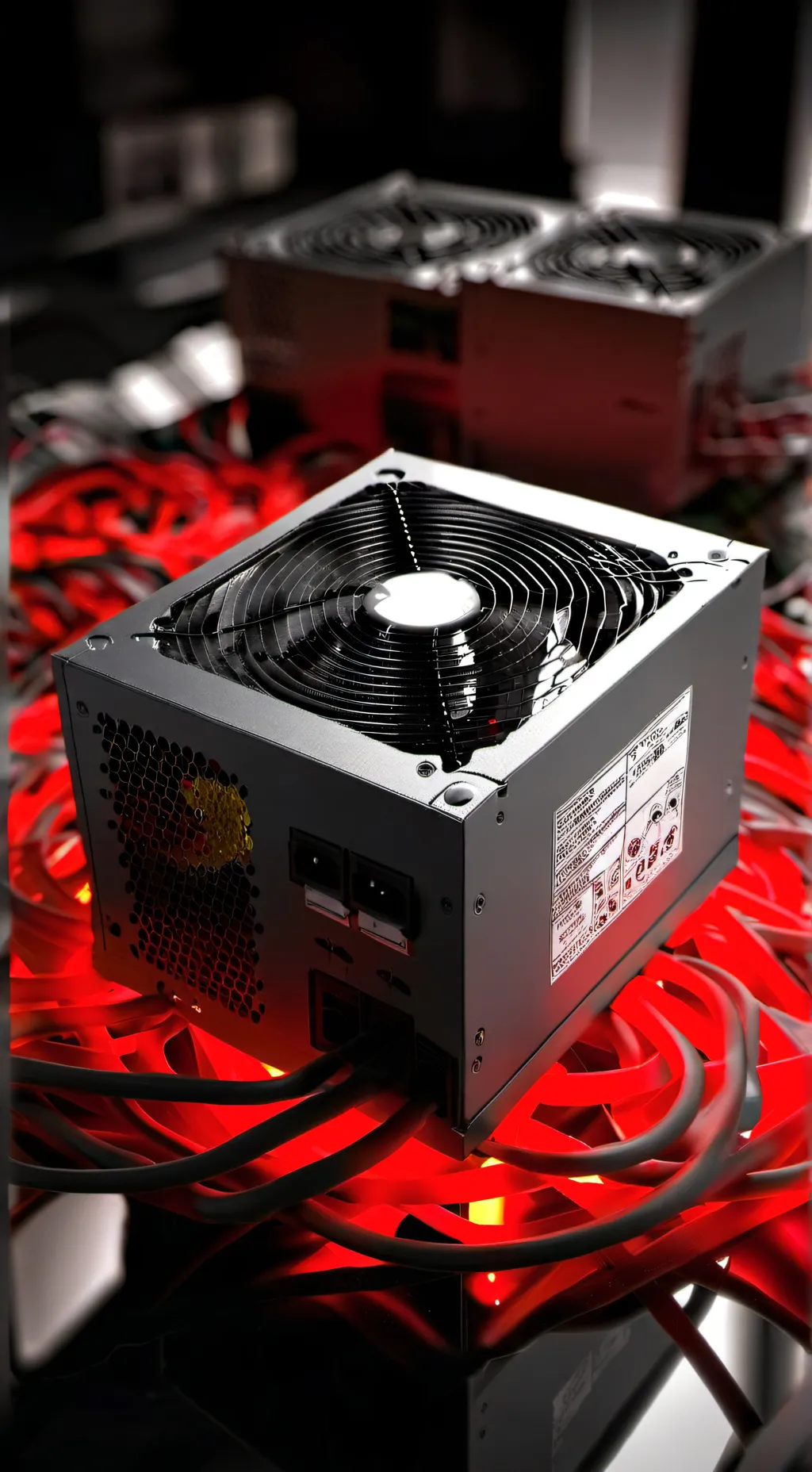 ai character: Power supply  background