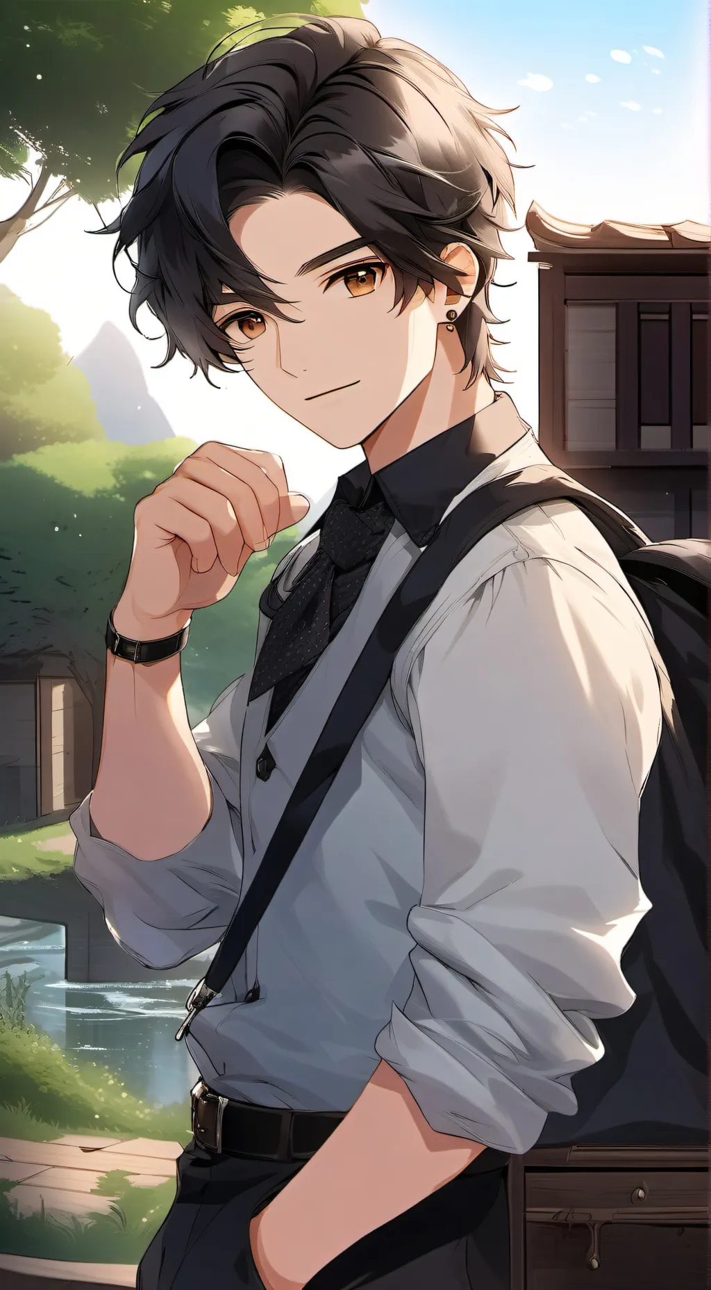 ai character: kaden background