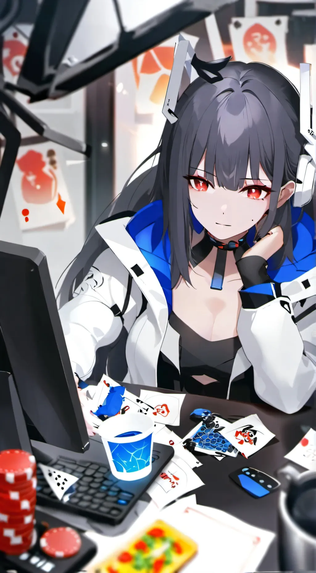 ai character: Amme background