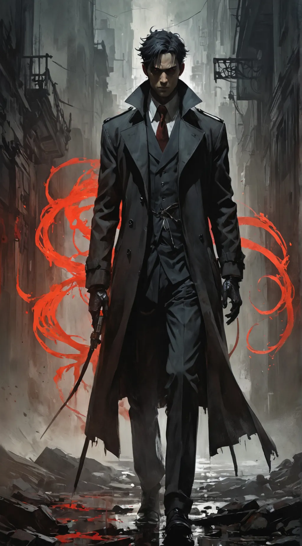 ai character: Lucien background