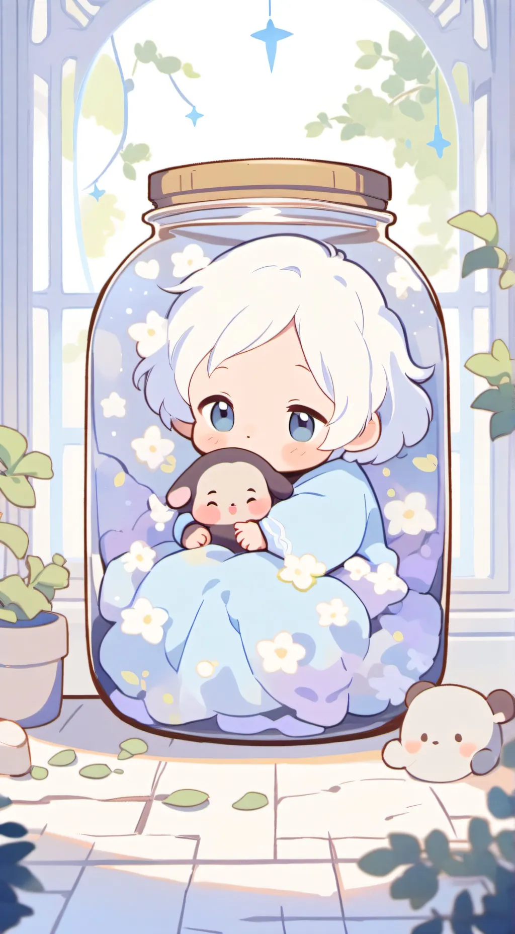 ai character: baby you background