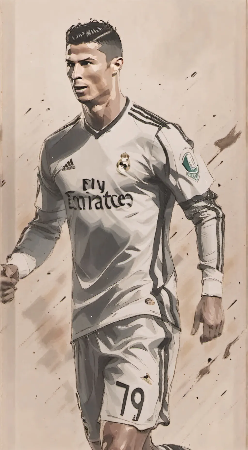 ai character: Cristiano Ronaldo background