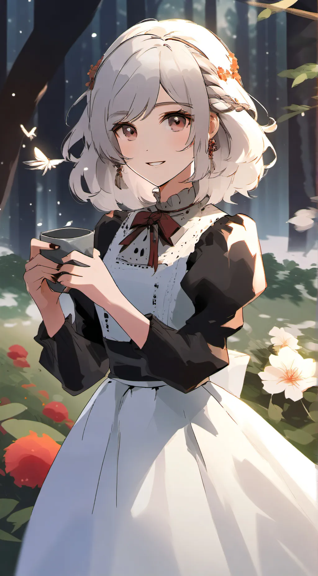 ai character: мила background