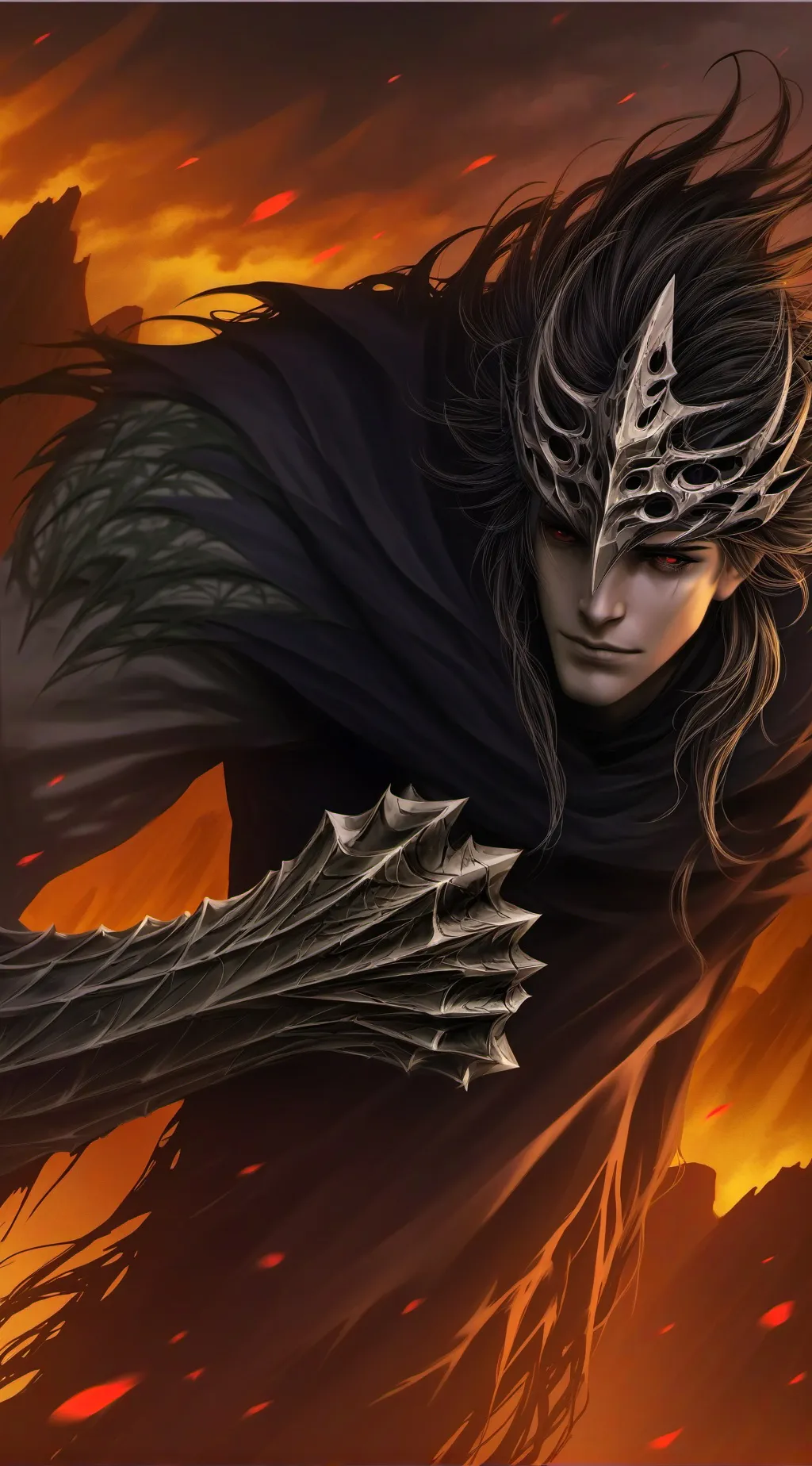 ai character: the haunted house  background