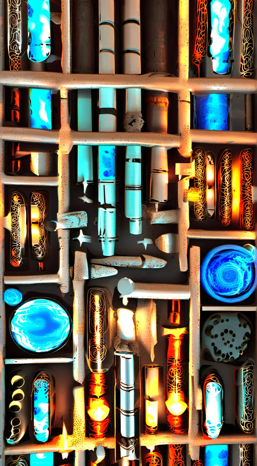 ai character: wallpo background