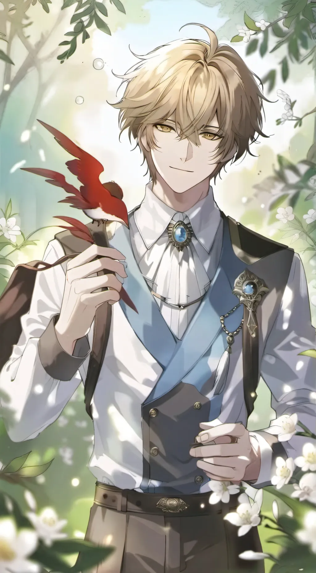 ai character: Asher Anthony background