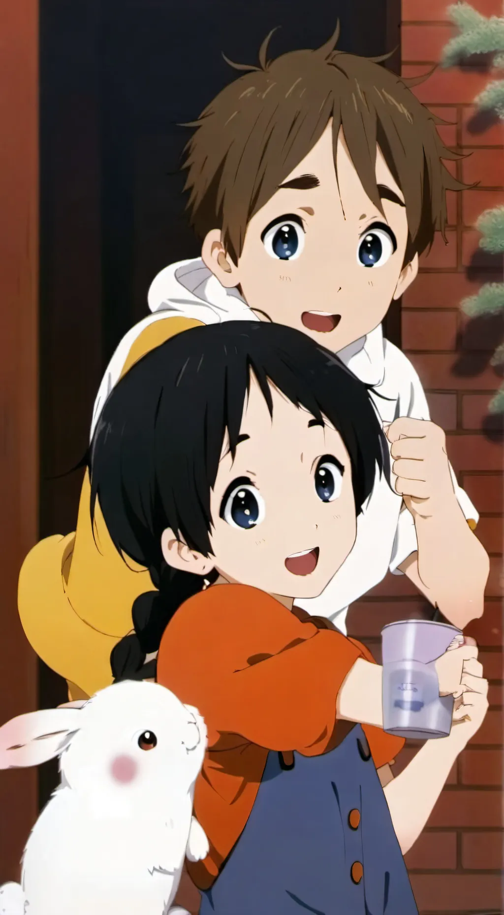 ai character: Emma & Max background