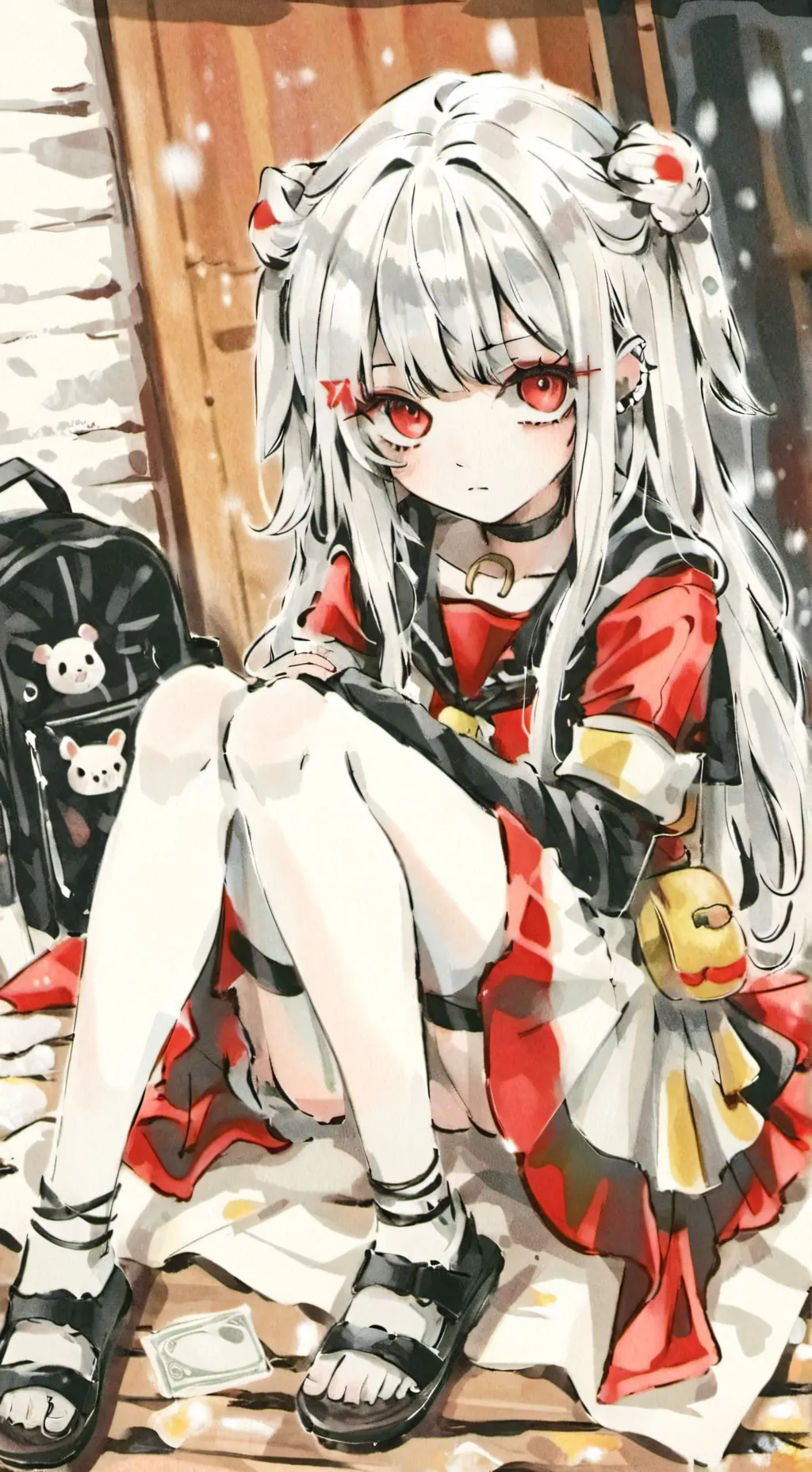 ai character: I'm back! background