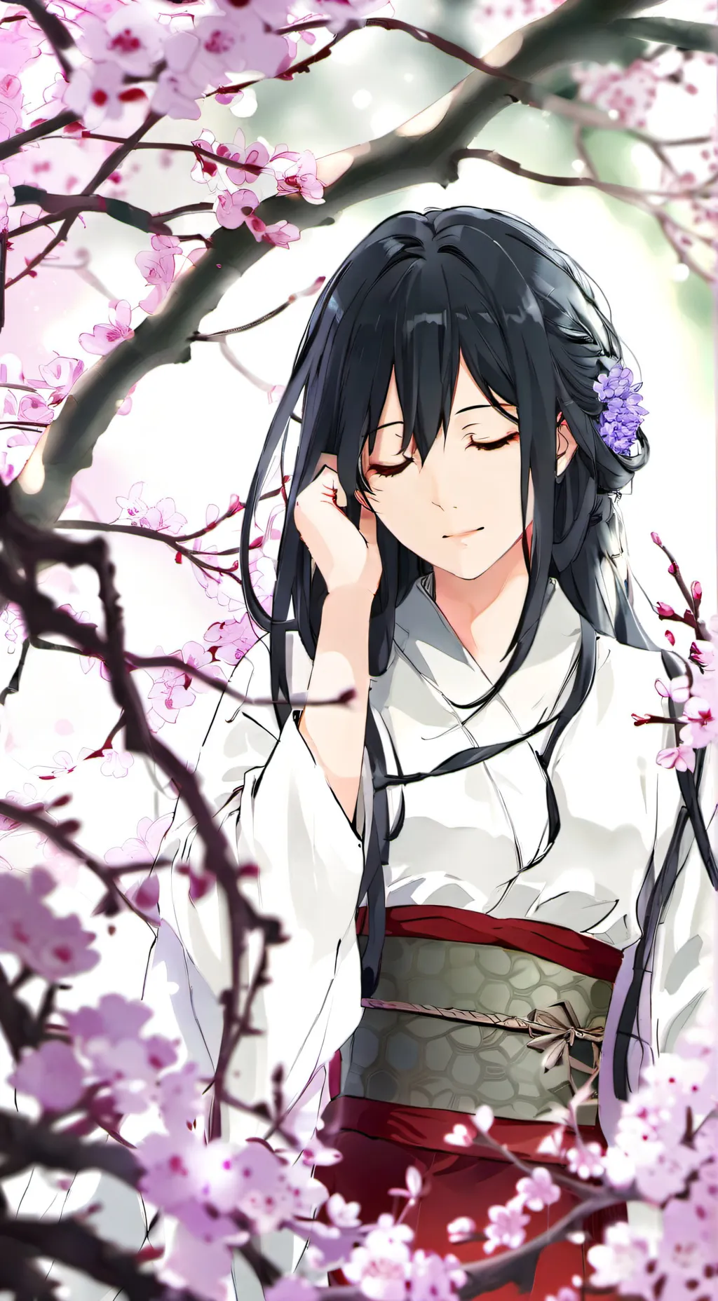 ai character: 🪷chica misteriosa🪷 background