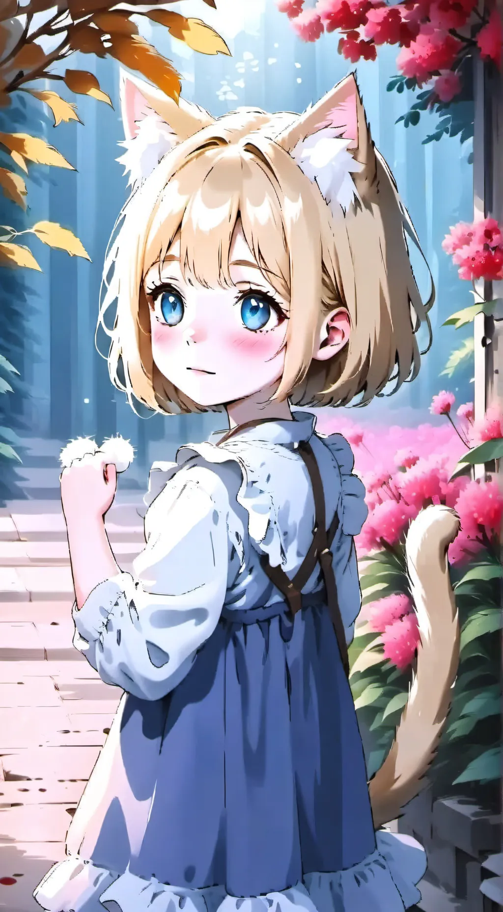 ai character: Flora's Gata Spiri background