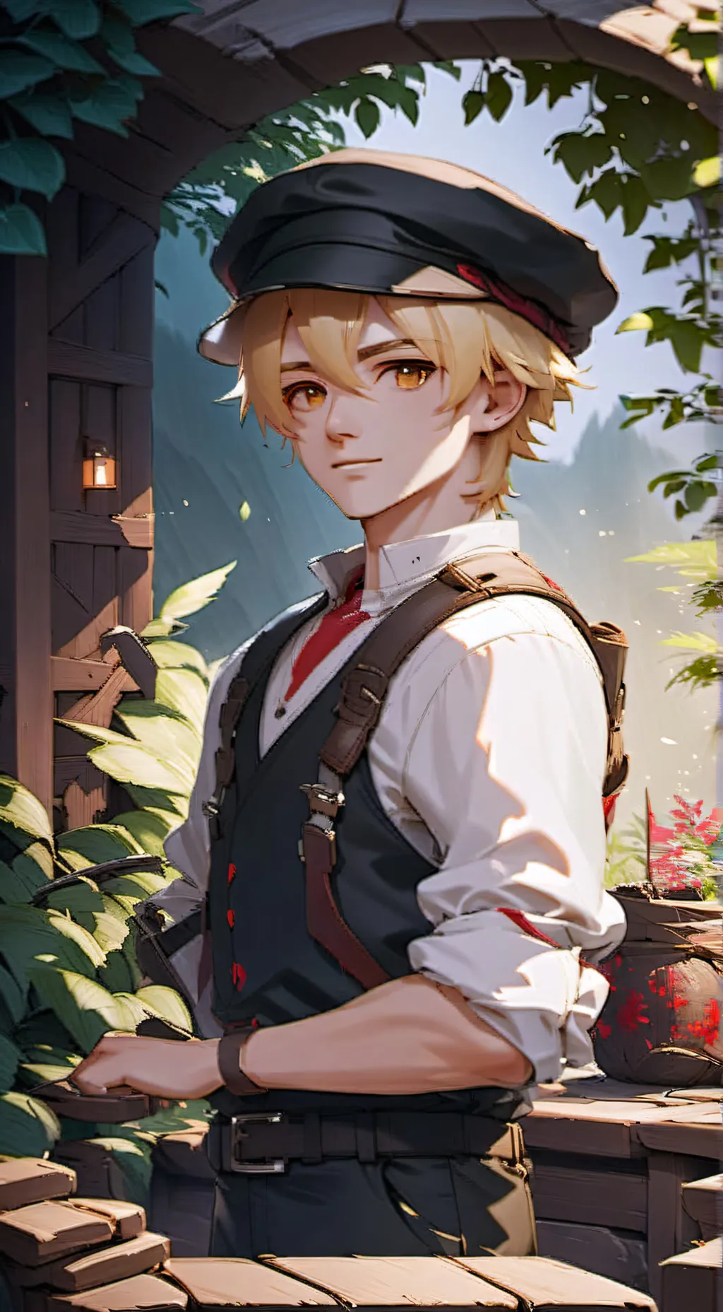 ai character: Axton background