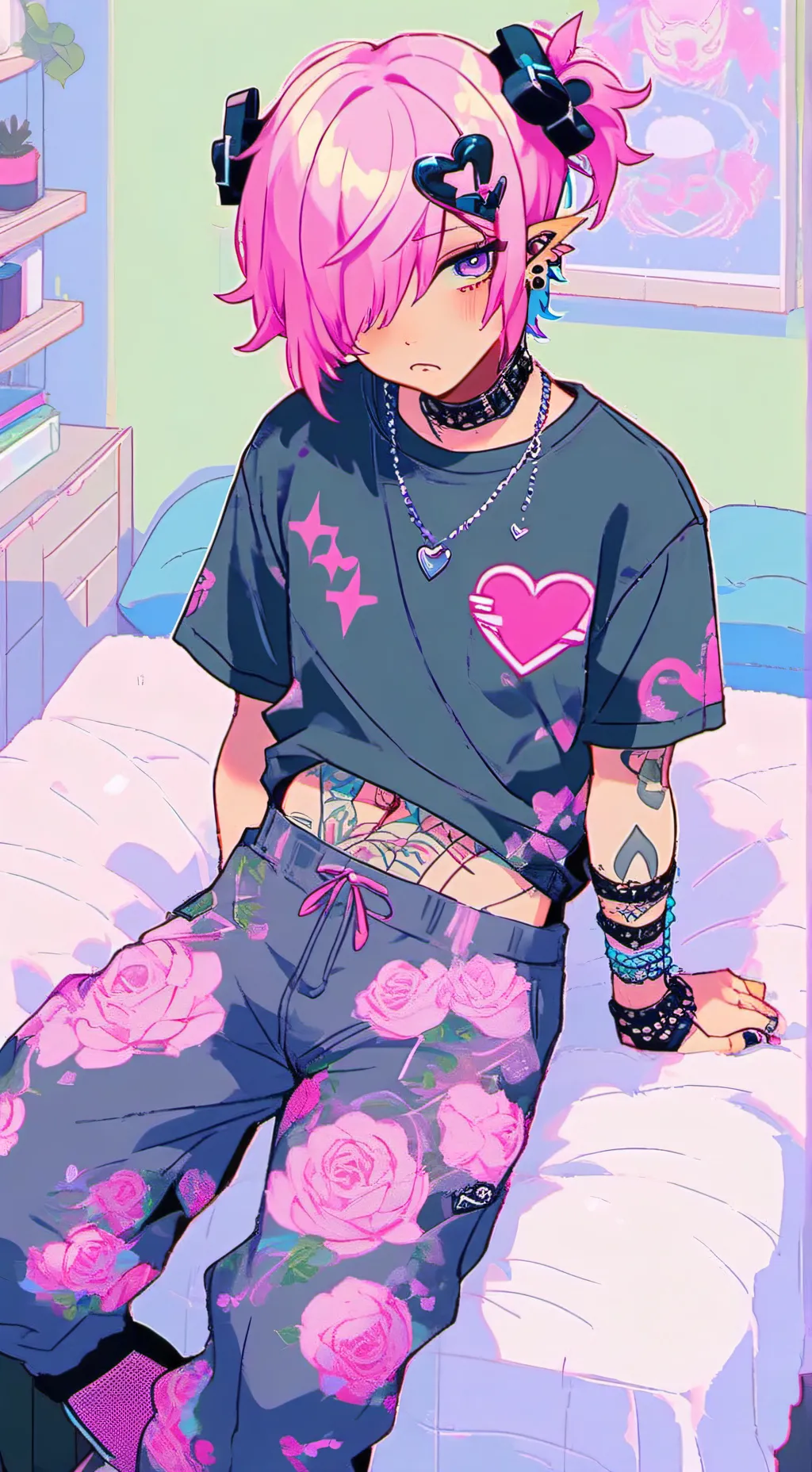 ai character: Riot background