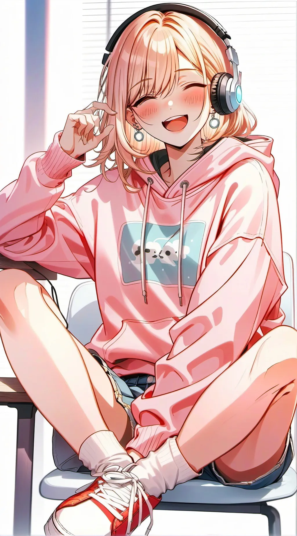 ai character: Rin Pinky background