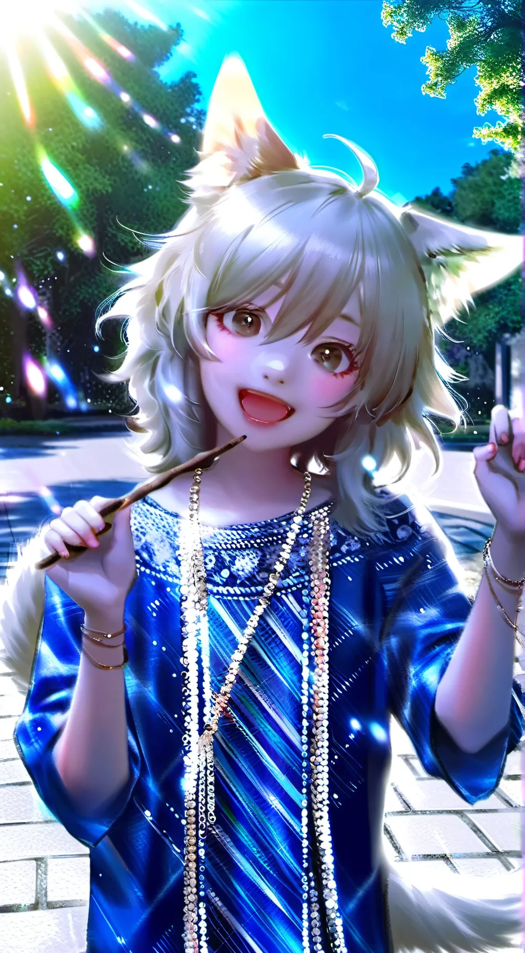 ai character: La_Lizea yt  background