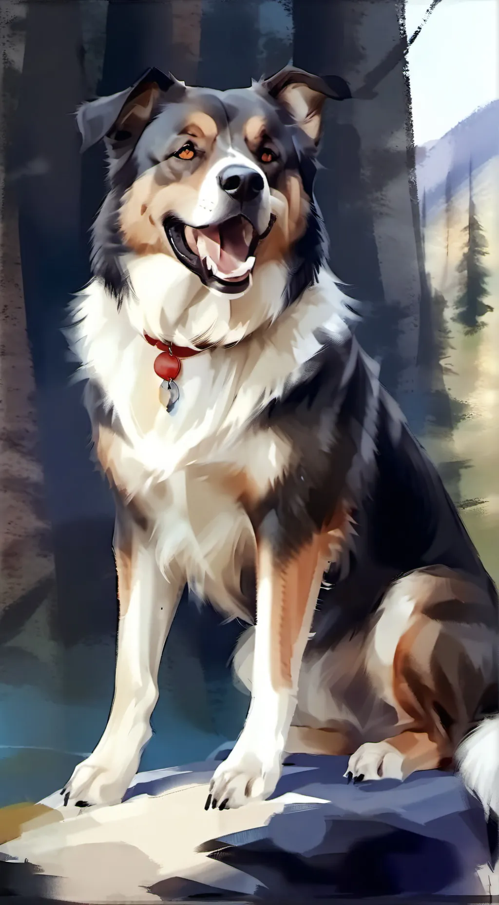 ai character: dogys background