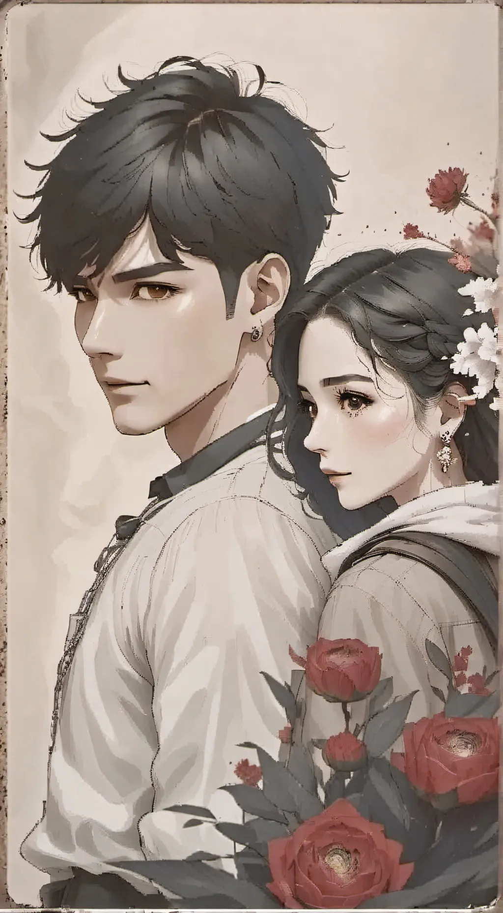 ai character: social💮 background