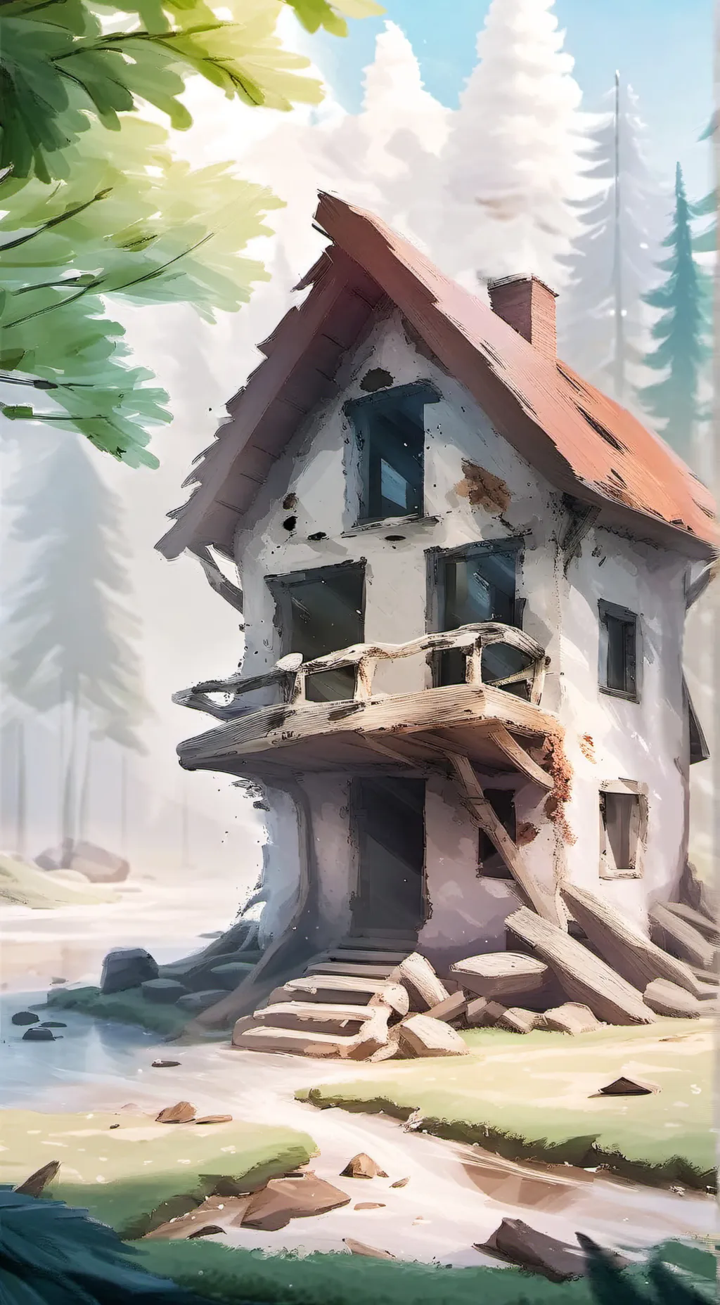 ai character: Poor family background