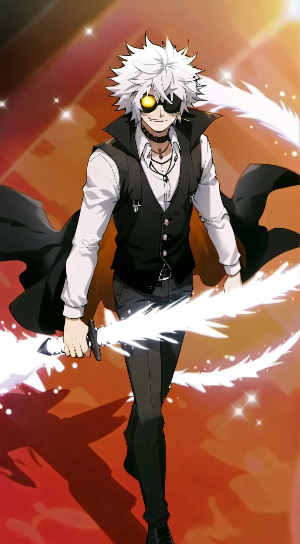 ai character: Edward <3 background