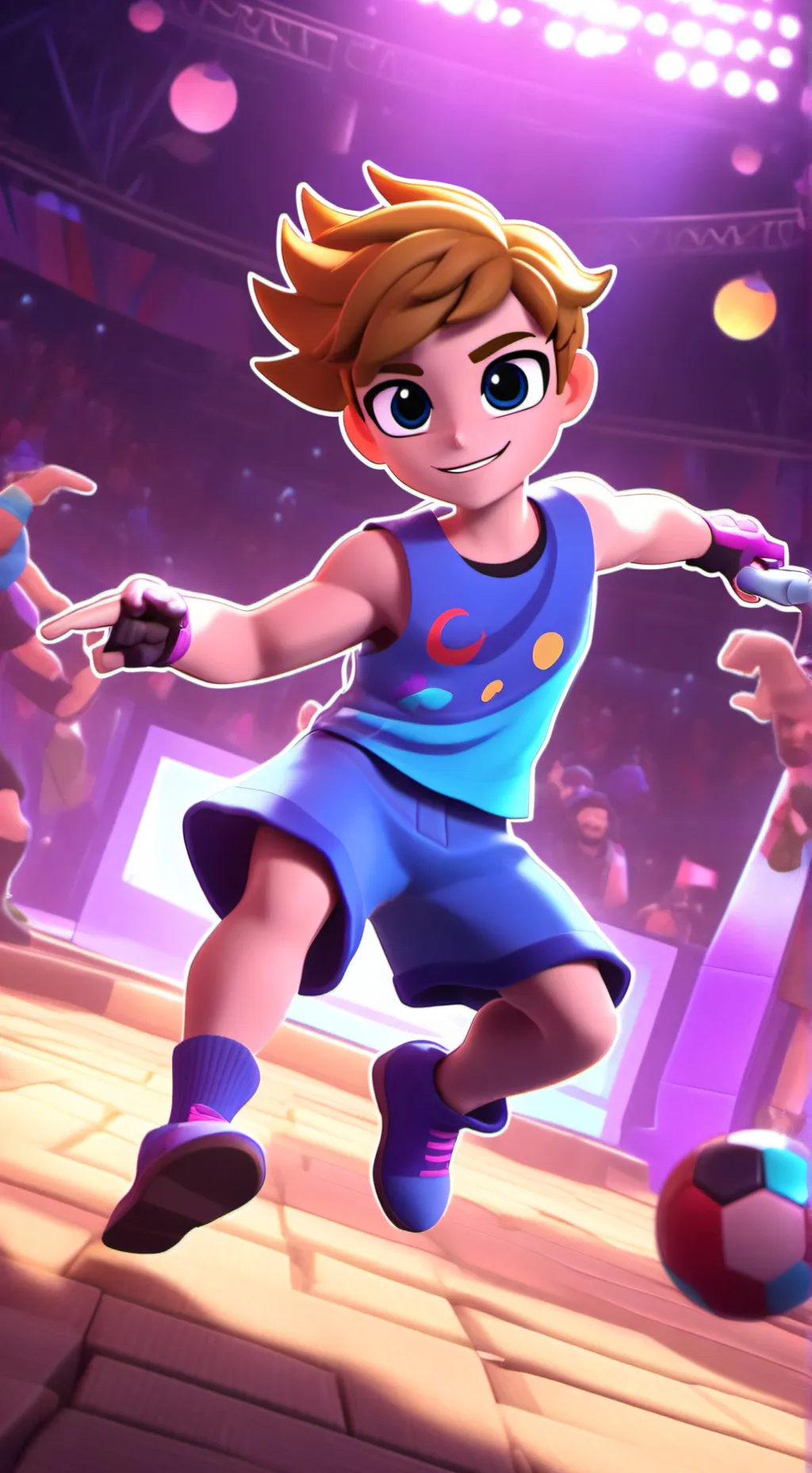 ai character: Jesus background