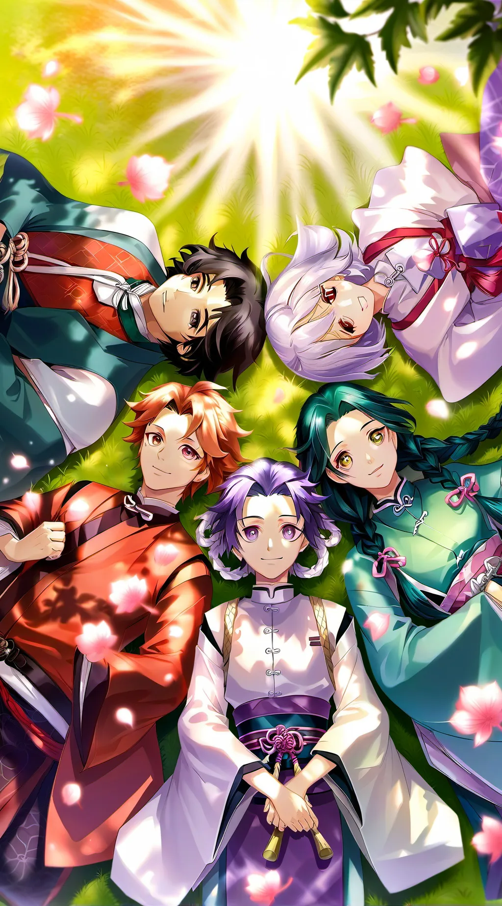 ai character: Amigos por siempre background