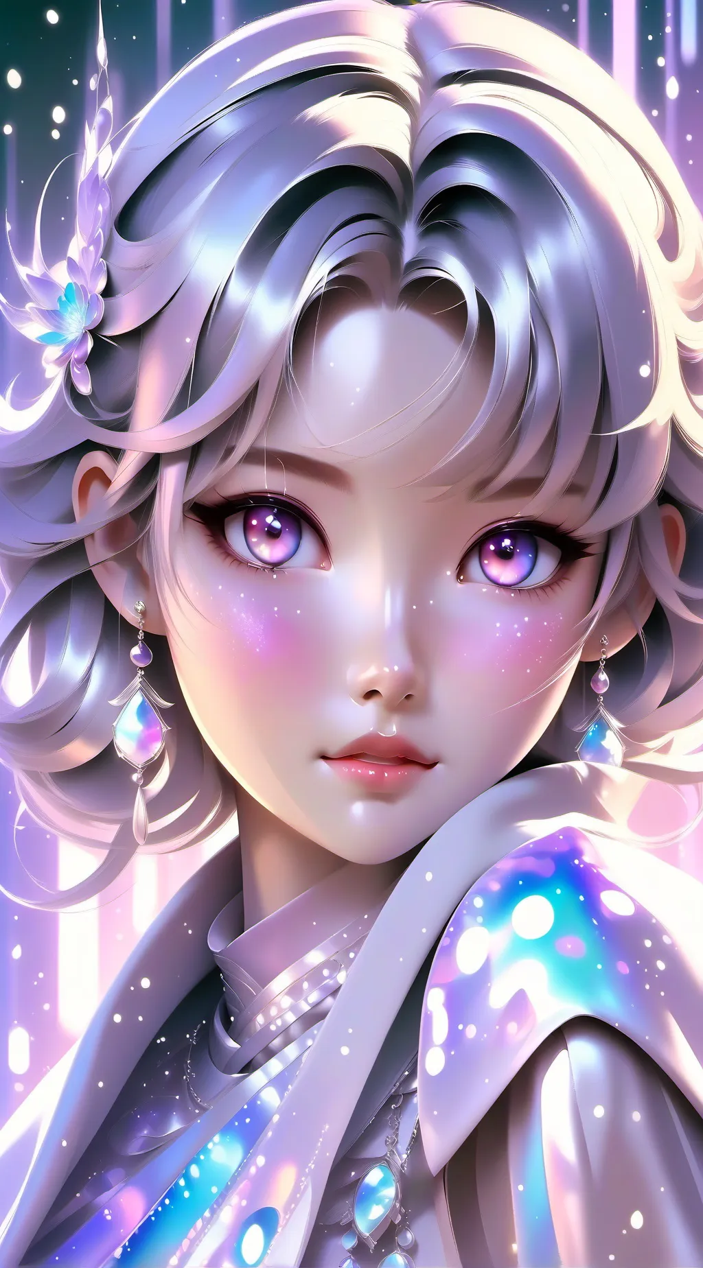 ai character: uwu girl background