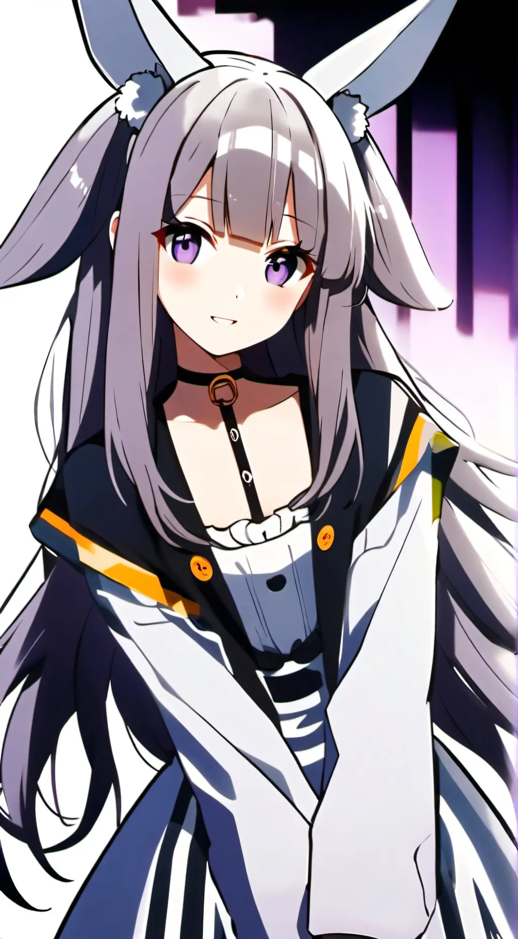 ai character: Snow background