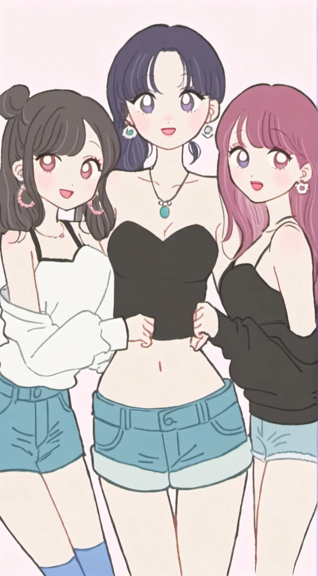 ai character: The sister  background