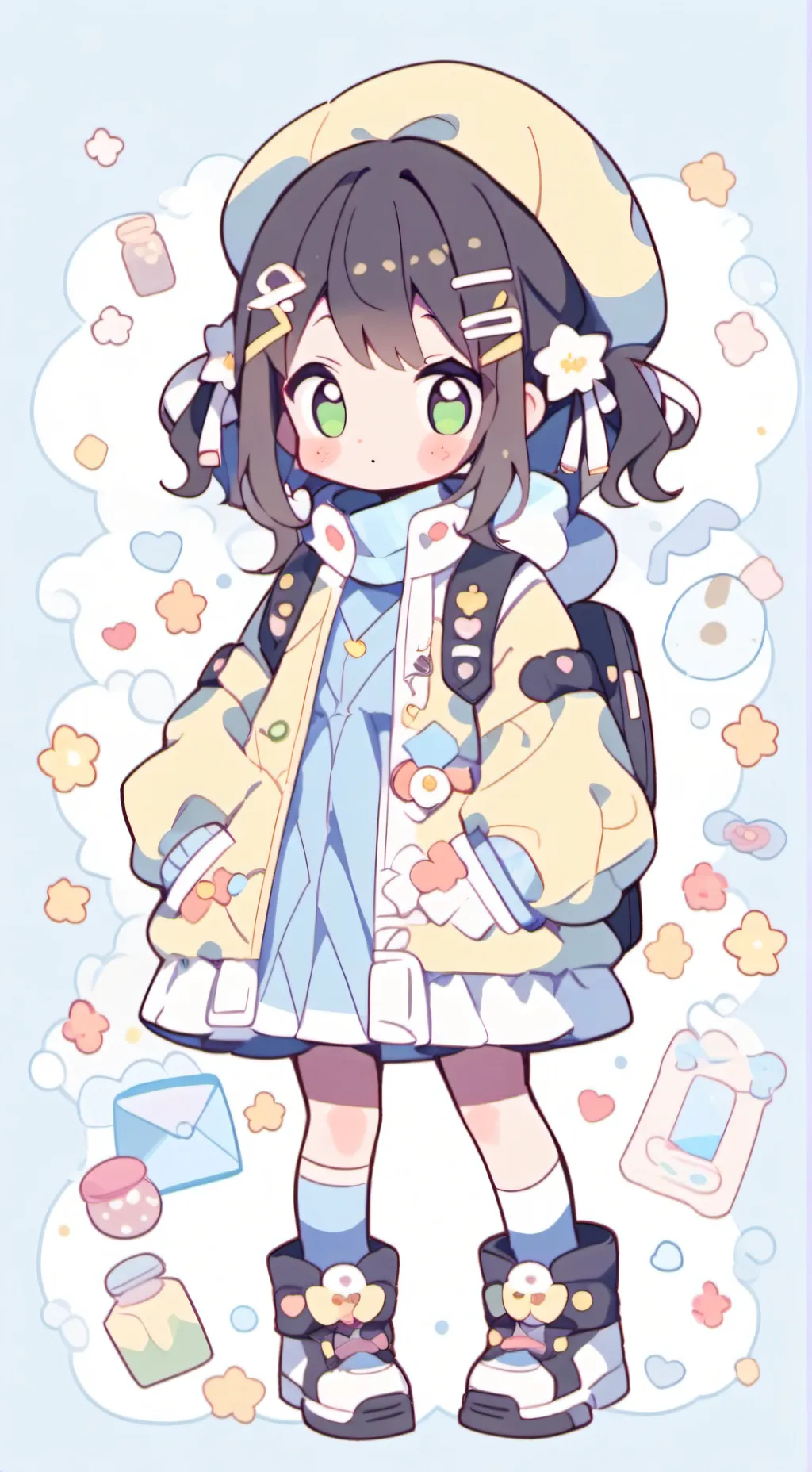 ai character: Mahiro background