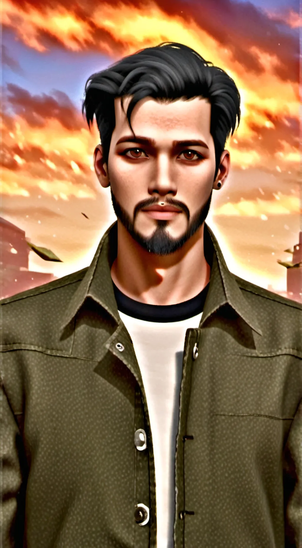 ai character: Ishowspeed  background