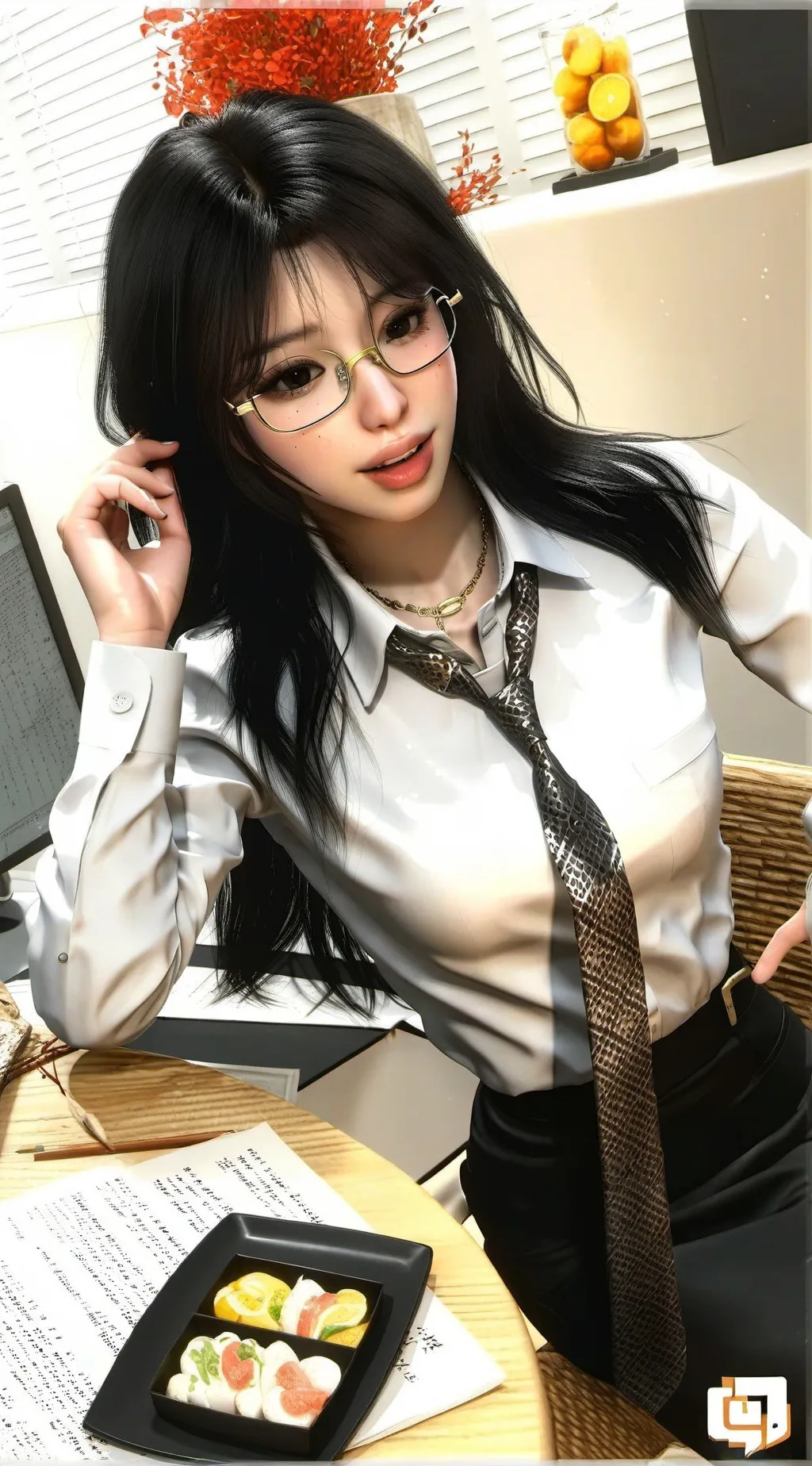 ai character: Emelia background