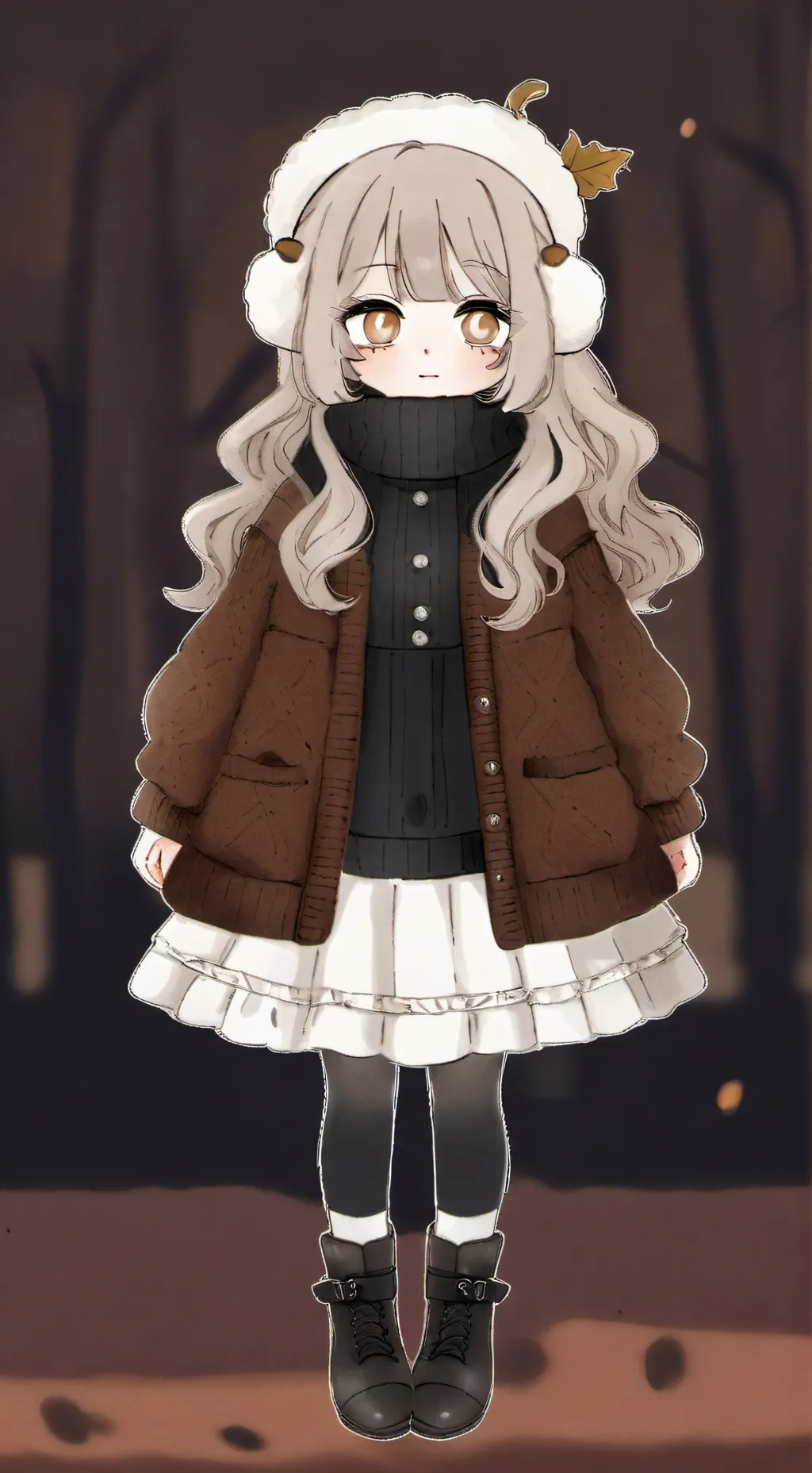 ai character: I’m back! background