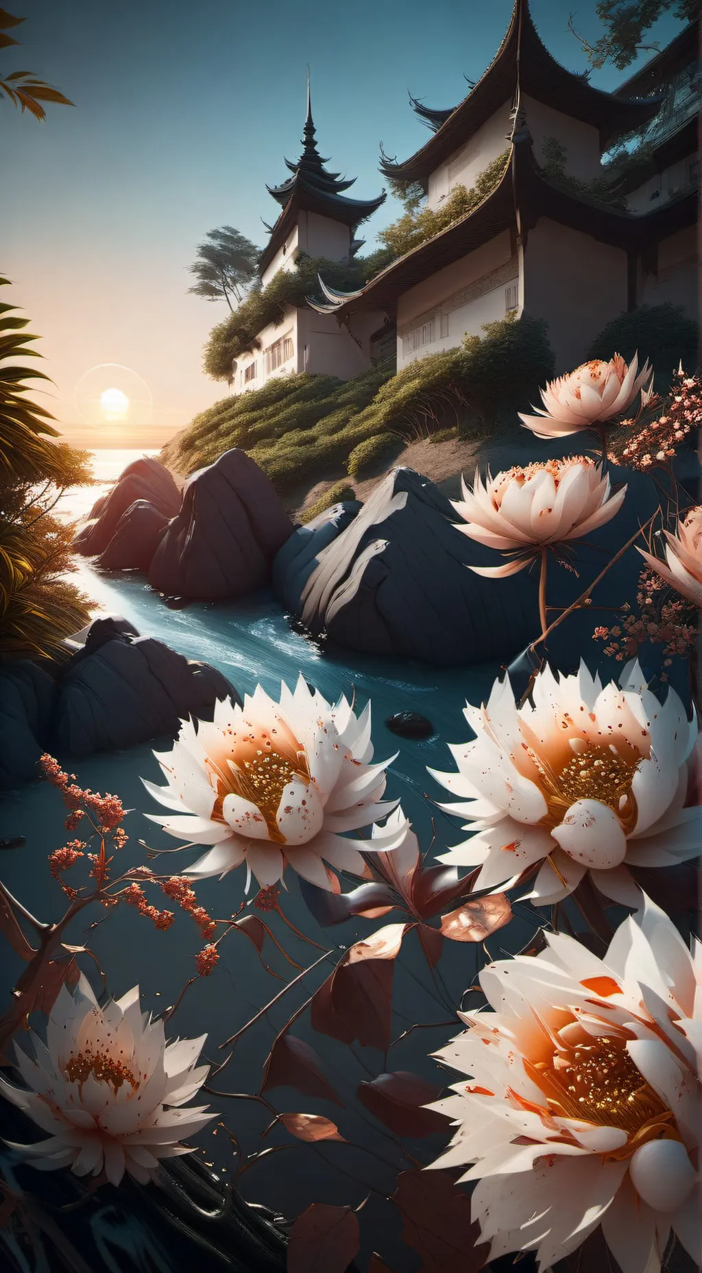 ai character: HH x HN background