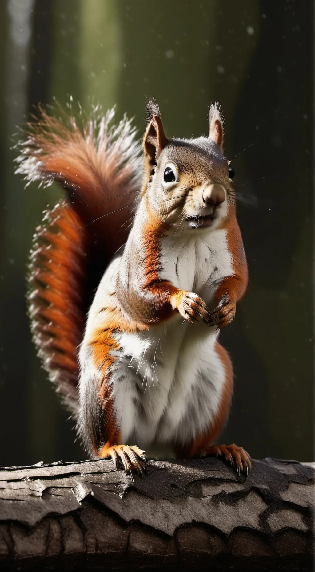 ai character: Squirrel background
