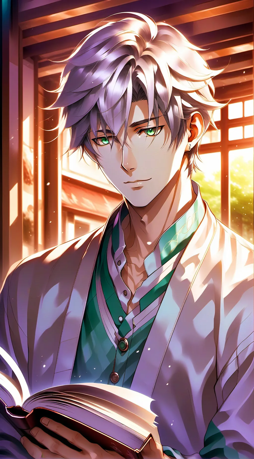 ai character: giyuu tomioka background