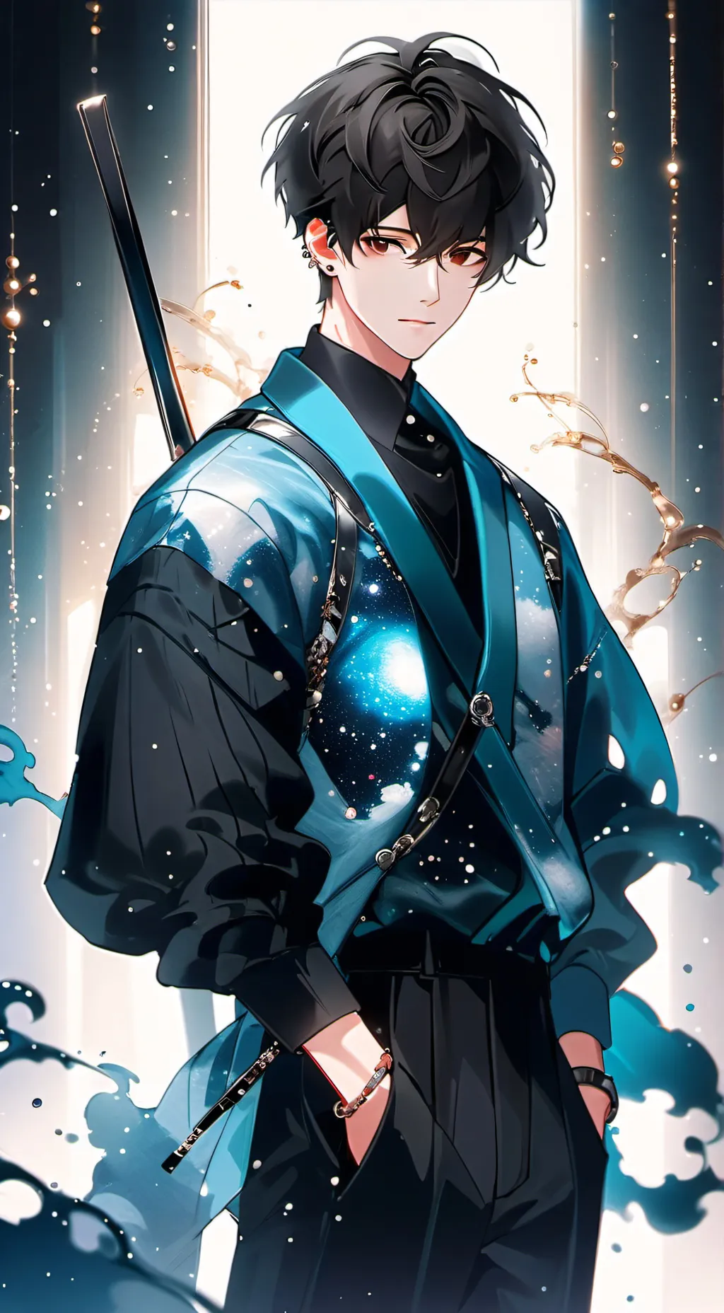 ai character: Jun-ho🍃 background