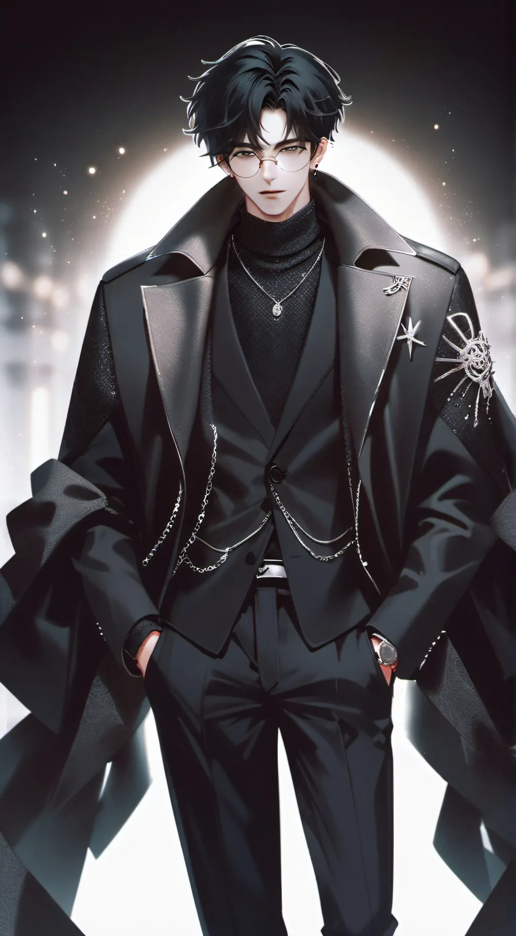 ai character: El vecino  background