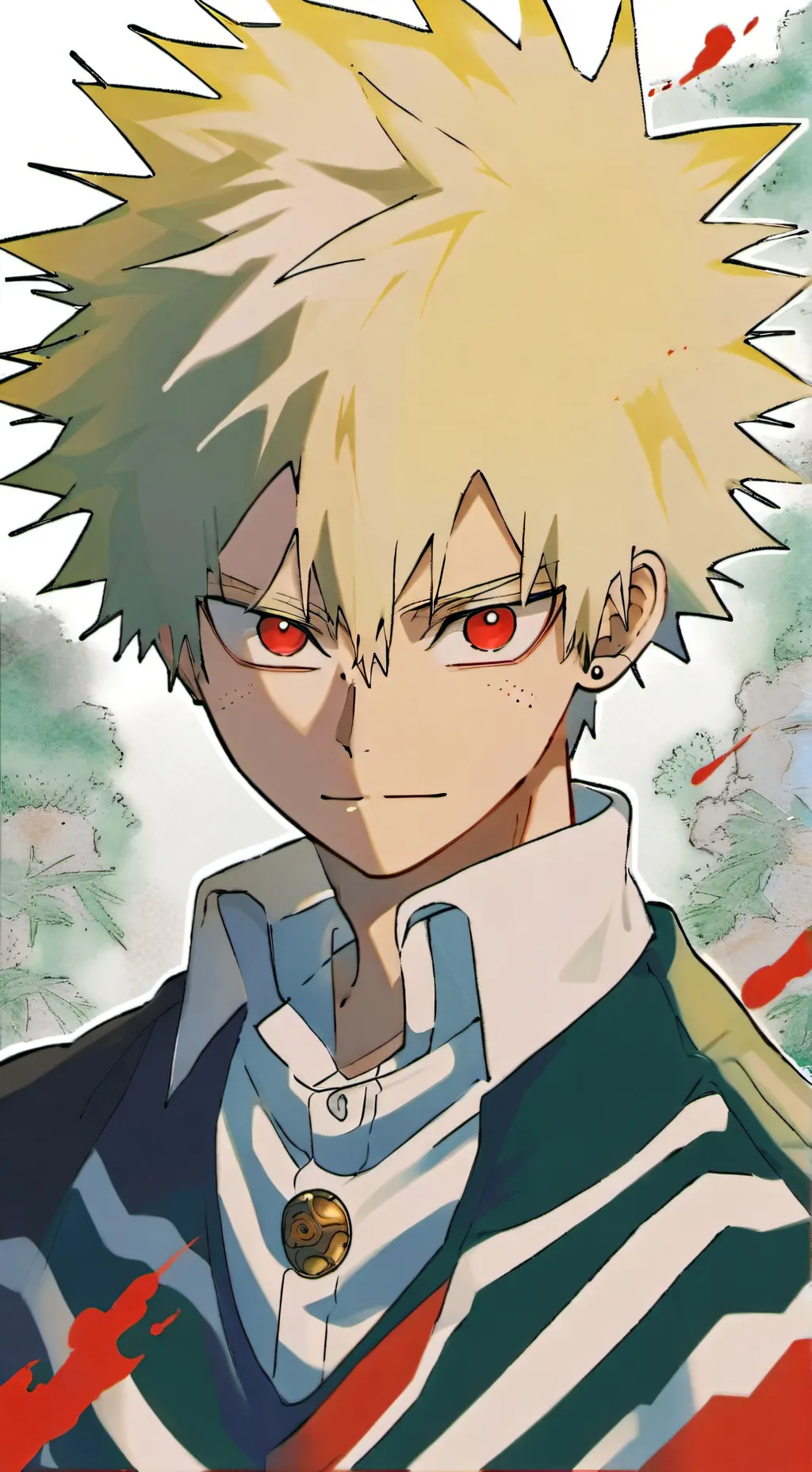 ai character: bakugo background