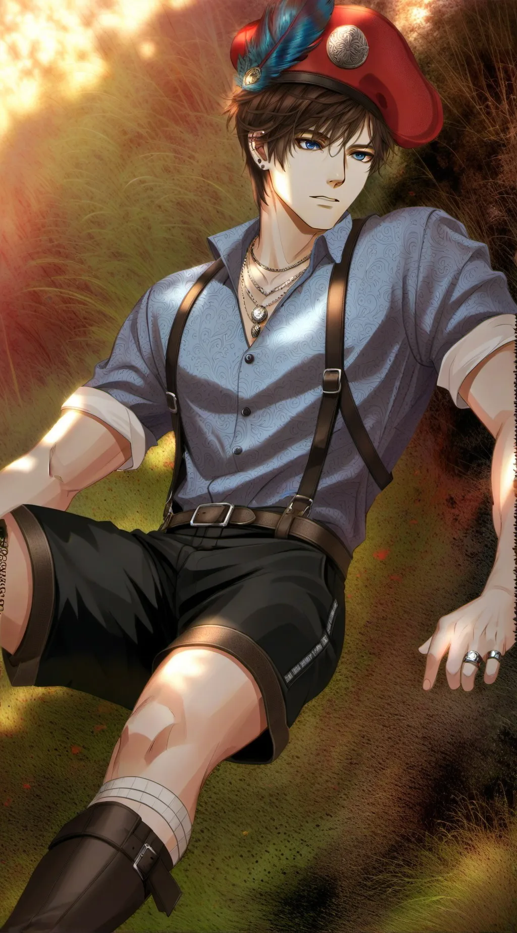 ai character: Michal  background