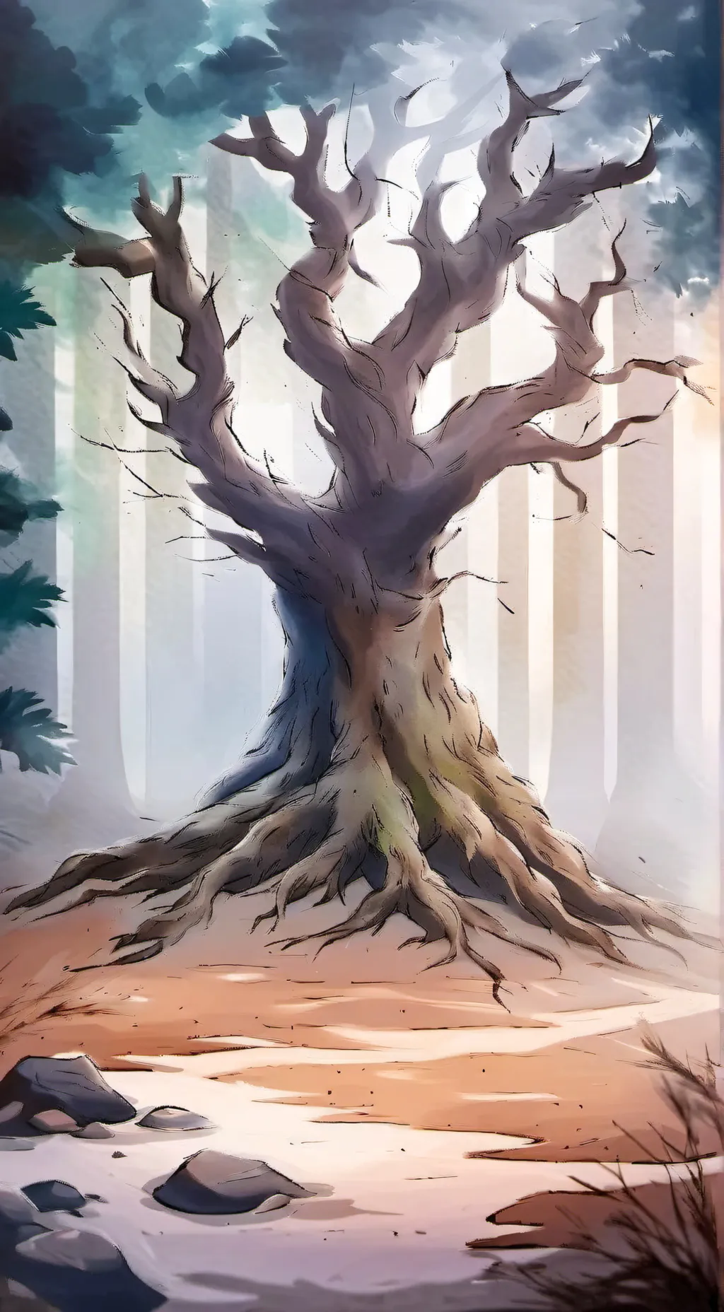 ai character: Luke Castellan background