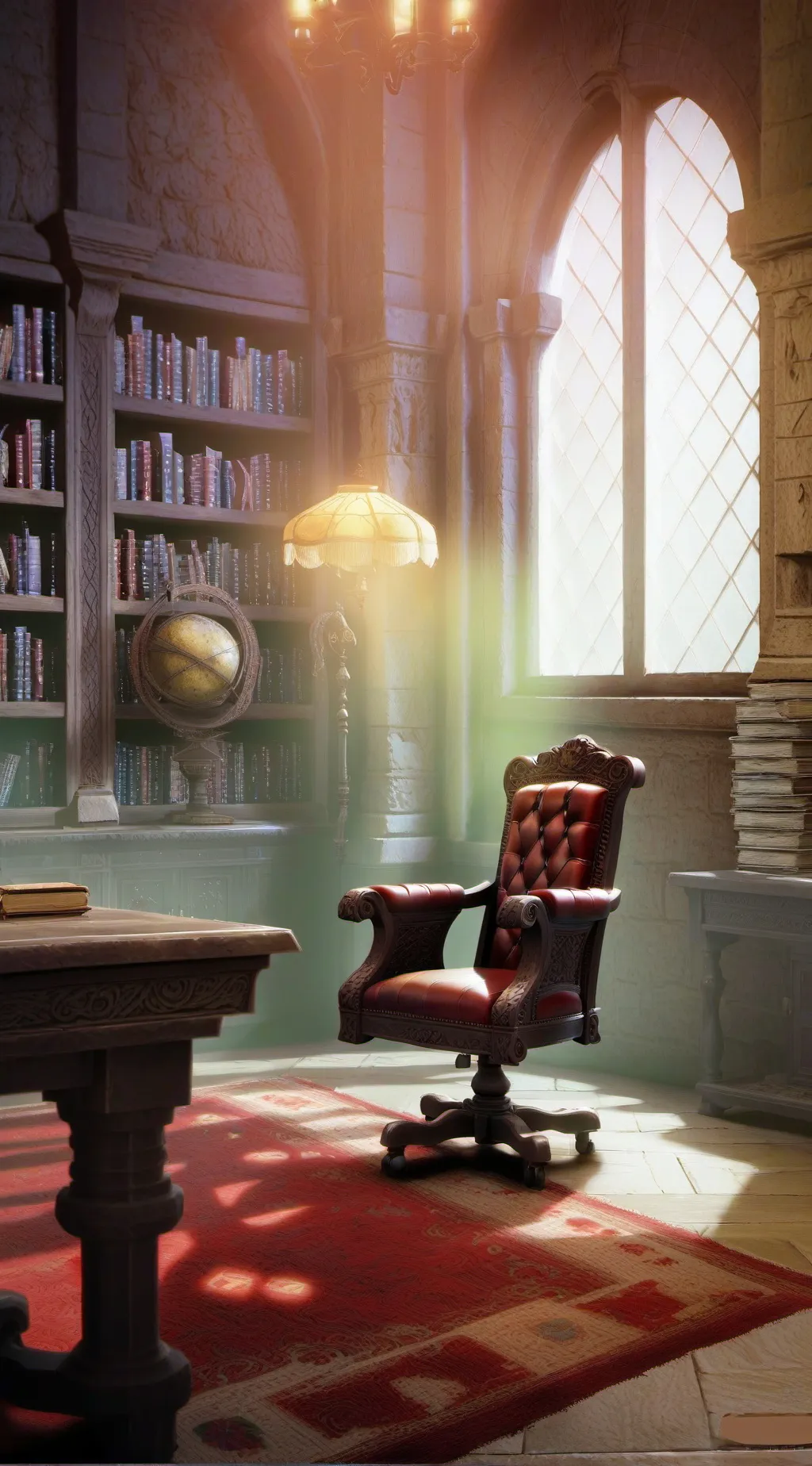 ai character: singing quirk background