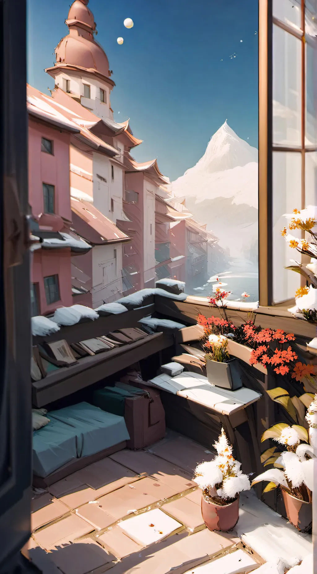 ai character: стой background