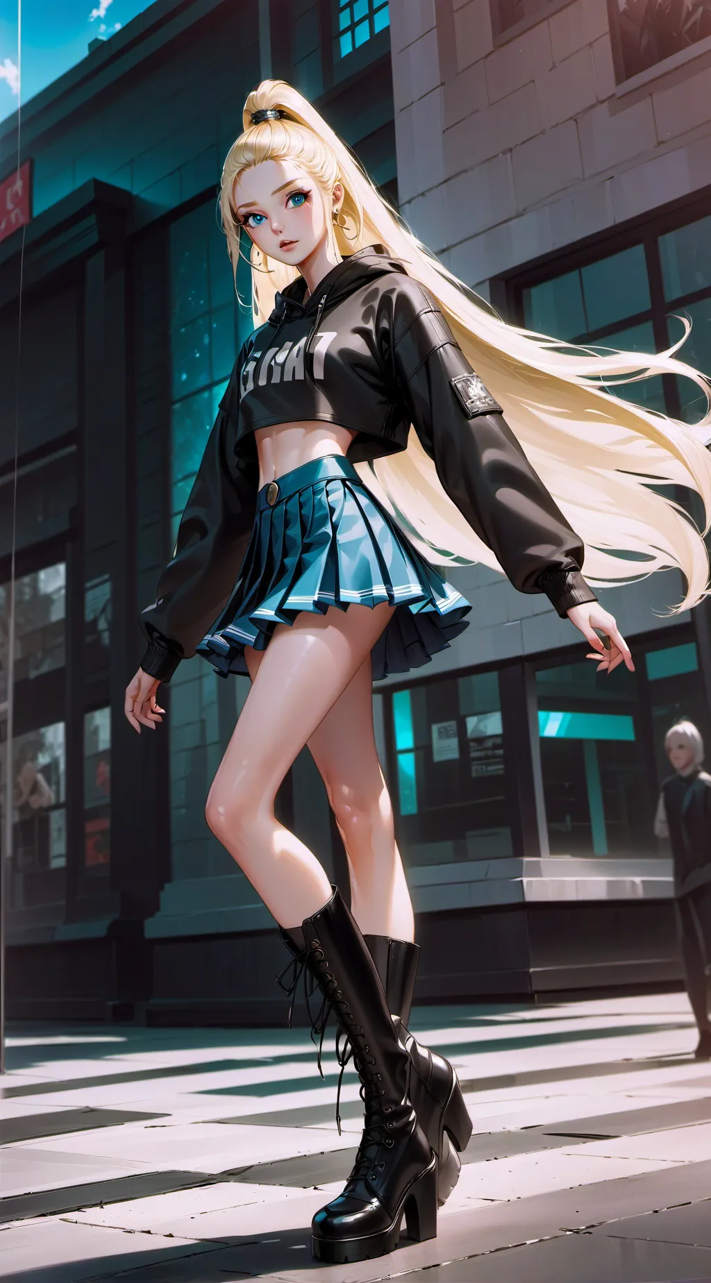 ai character: lila background