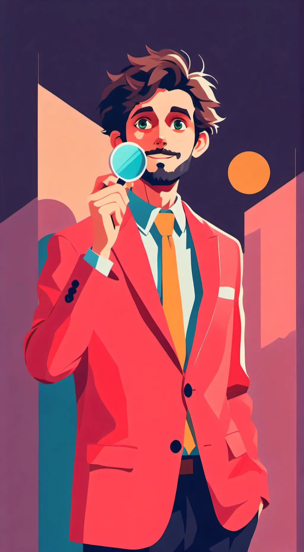 ai character: AliiStar Grey background